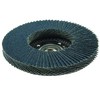 Weiler 4-1/2" Big Cat Abrasive Flap Disc, Flat (TY27), 80Z, 5/8"-11 UNC 50810